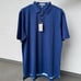Peter Millar Summer Comfort Polo Shirt Sun Protection Blue Pattern Size M