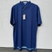 Peter Millar Summer Comfort Polo Shirt Sun Protection Blue Pattern Size M