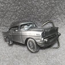 Bergamot 1957 Chevy Bel Air U-39 Solid Heavy Buckle Great Vintage Condition