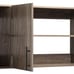 Prepac Elite Wall Mounted Storage Cabinet, 54 W x 24 H x 12 D, Drifted Gray