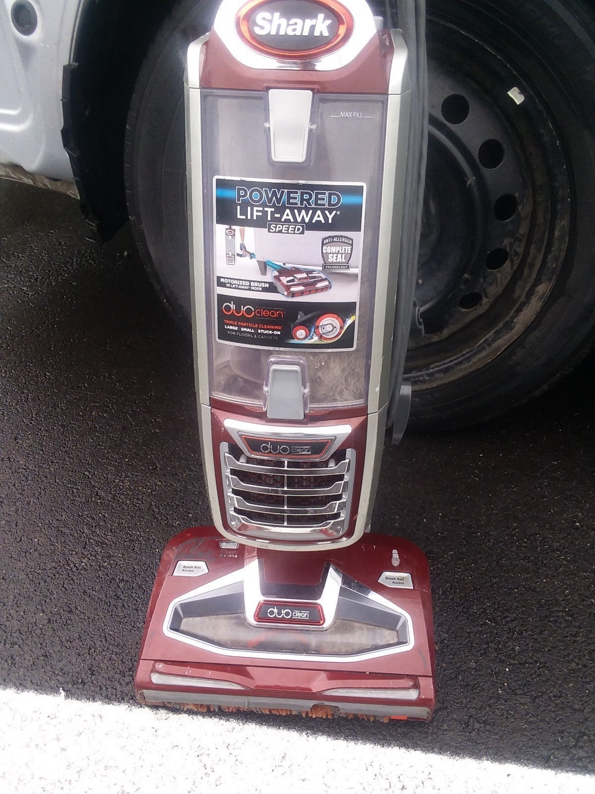 Shark duo self cleaning vacuum