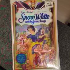 Snow White And The Seven Dwarfs Masterpiece VHS Walt Disney Stock # 1524 SEALED