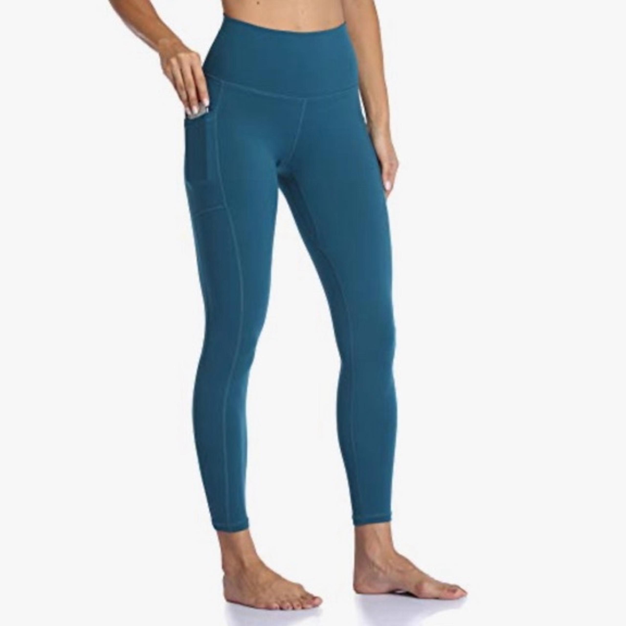 Colorfulkoala Women's High Waisted Yoga Pants 7/8 Length Leggings with Pockets,