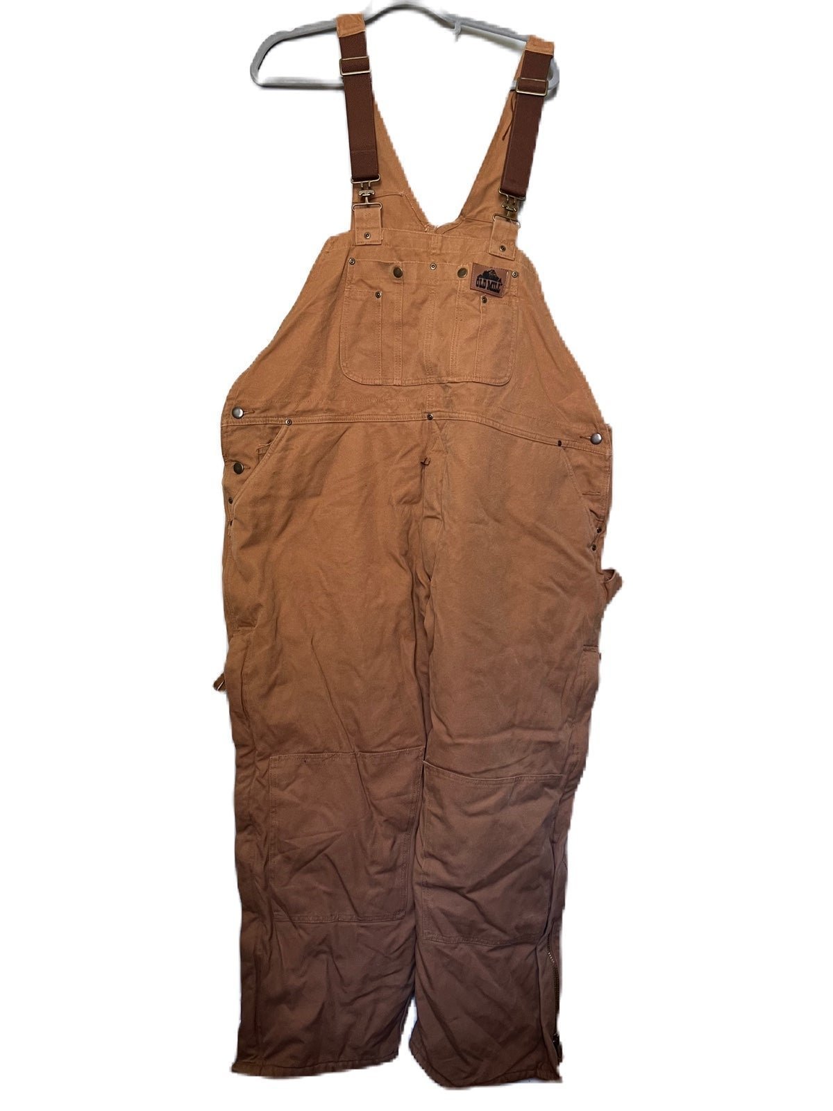 Old Mill insulated overall bibs size 2XL men's