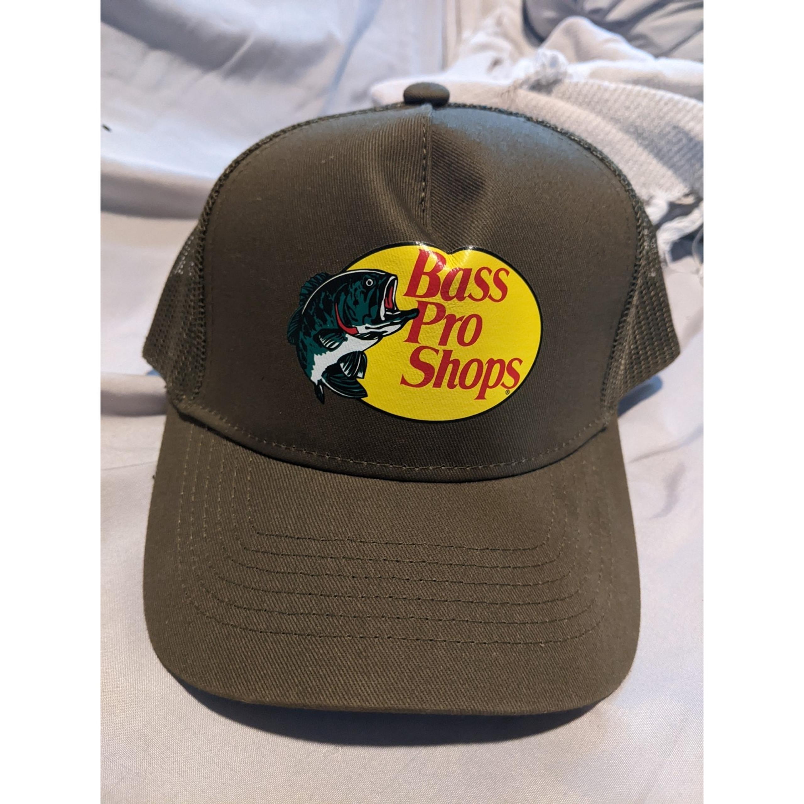 Bass Pro Shops Trucker Hat Mesh Army Green
