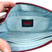 HOBO International Vida Crimson Garnet Red Leather Wristlet Clutch Wallet