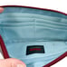 HOBO International Vida Crimson Garnet Red Leather Wristlet Clutch Wallet