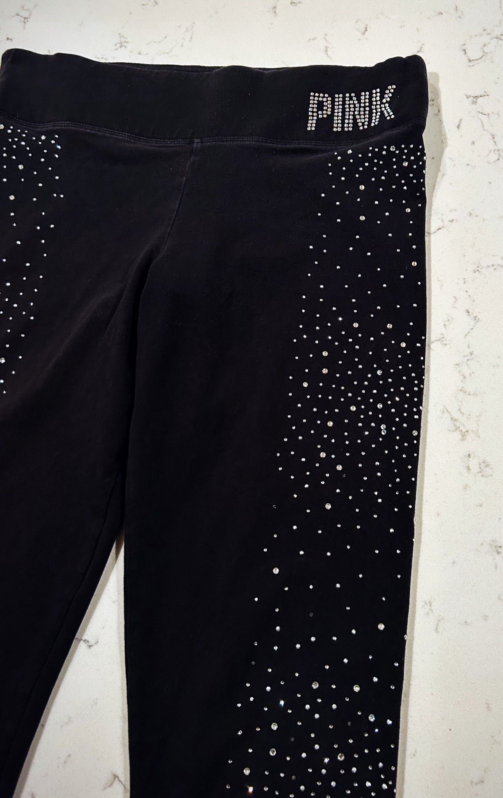 Victoria’s Secret pink bling leggings