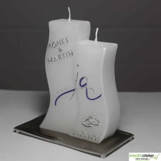 Wedding candle, to commemorate the extraordinary meaning