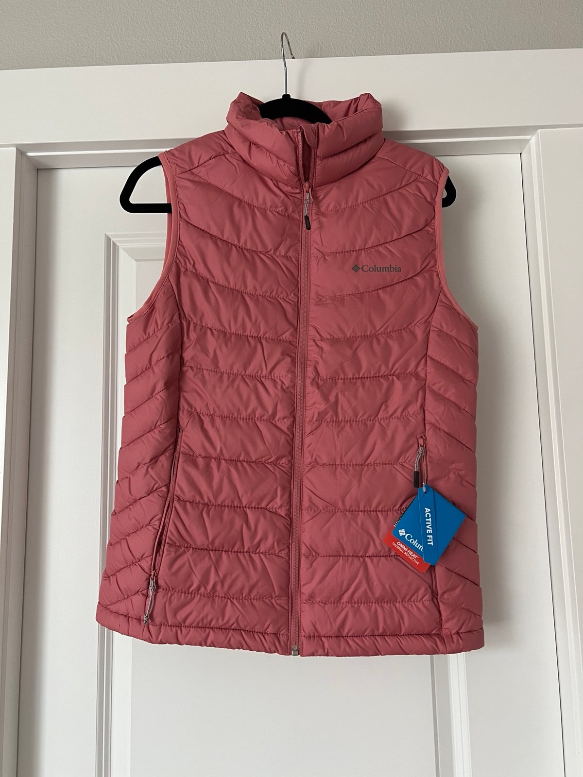 Columbia Women's Powder Lite II Insulated Vest Pink Agave Medium