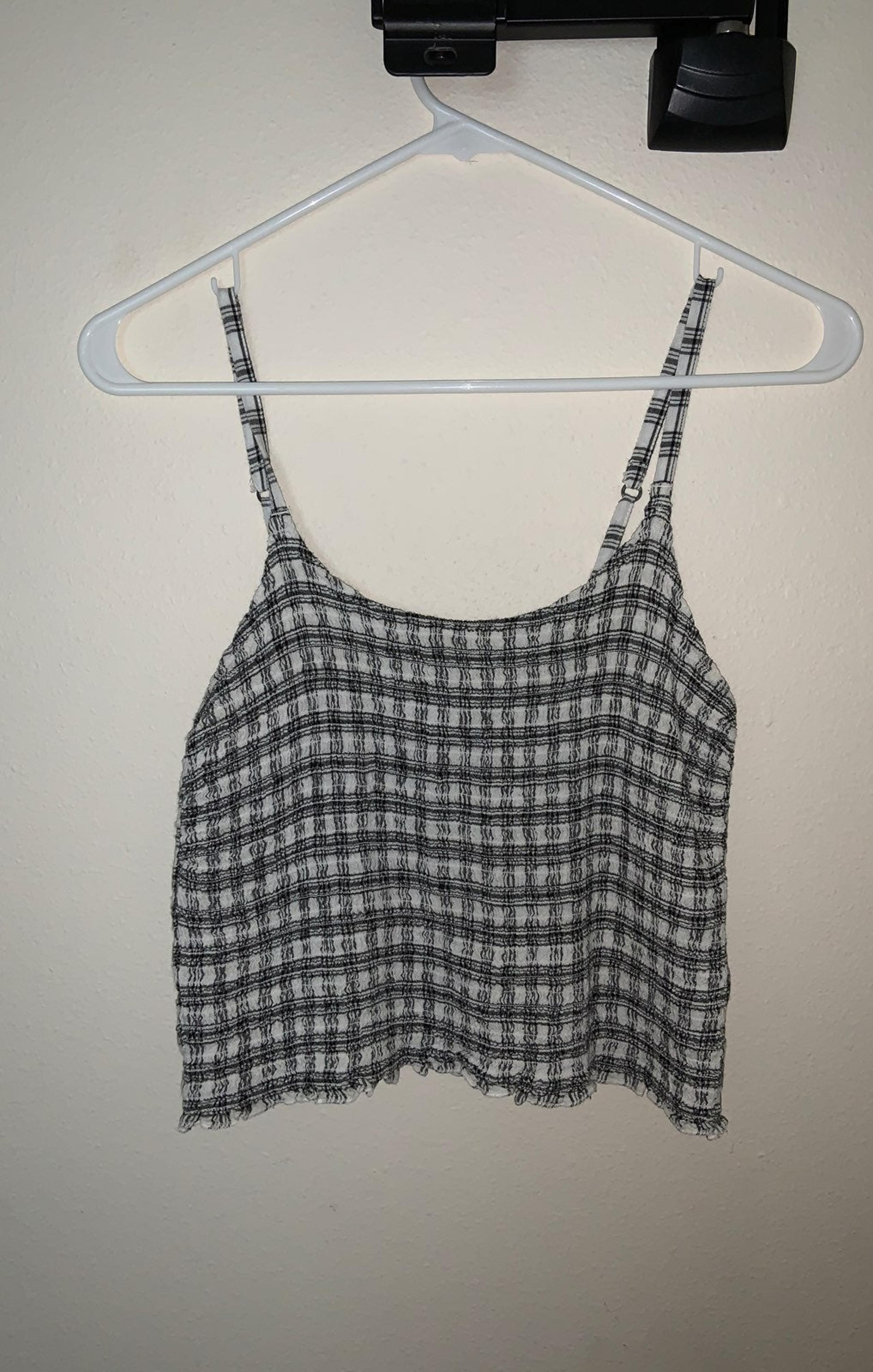 Hollister smocked tank top