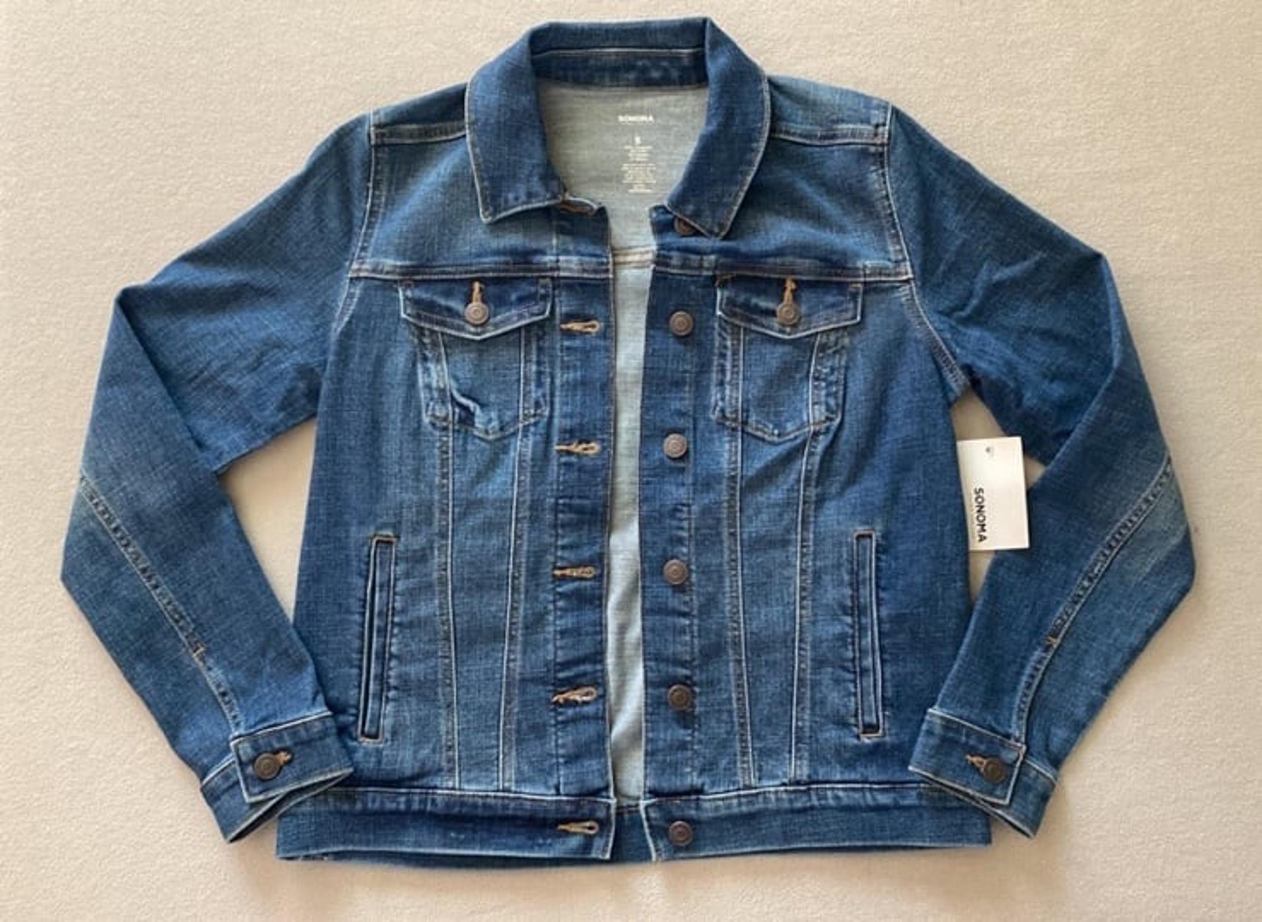 Sonoma jean jacket women size small