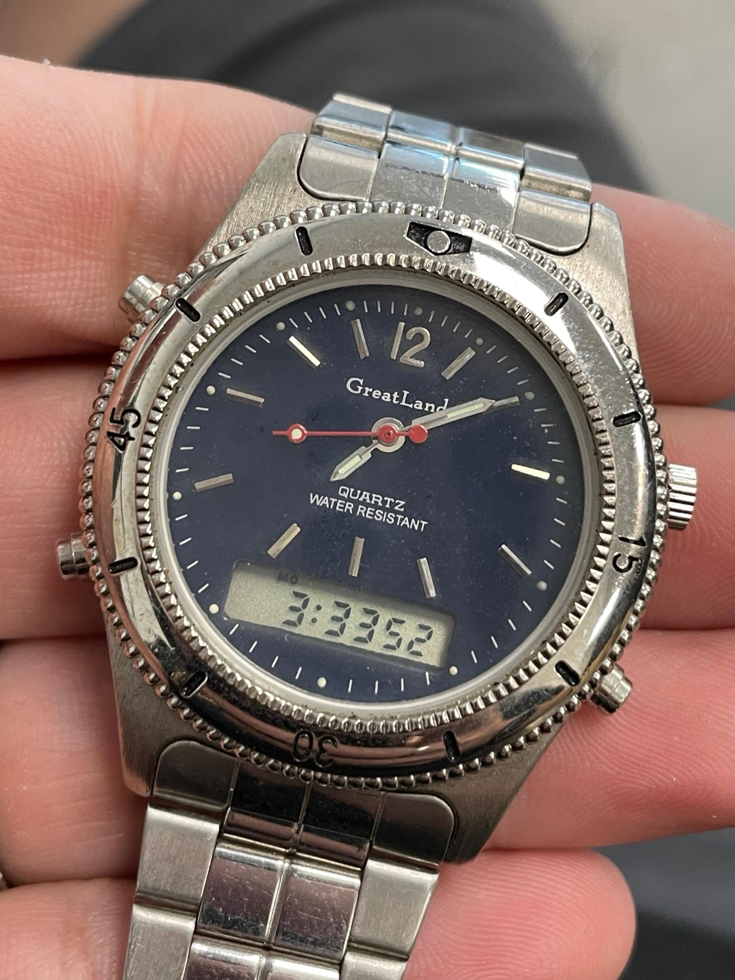 Mens Watch digital great lands