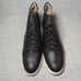 Linea Paolo Womens Boot 12 Black Leather Hidden Wedge Heel Bootie Ankle Sneakers