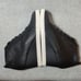 Linea Paolo Womens Boot 12 Black Leather Hidden Wedge Heel Bootie Ankle Sneakers