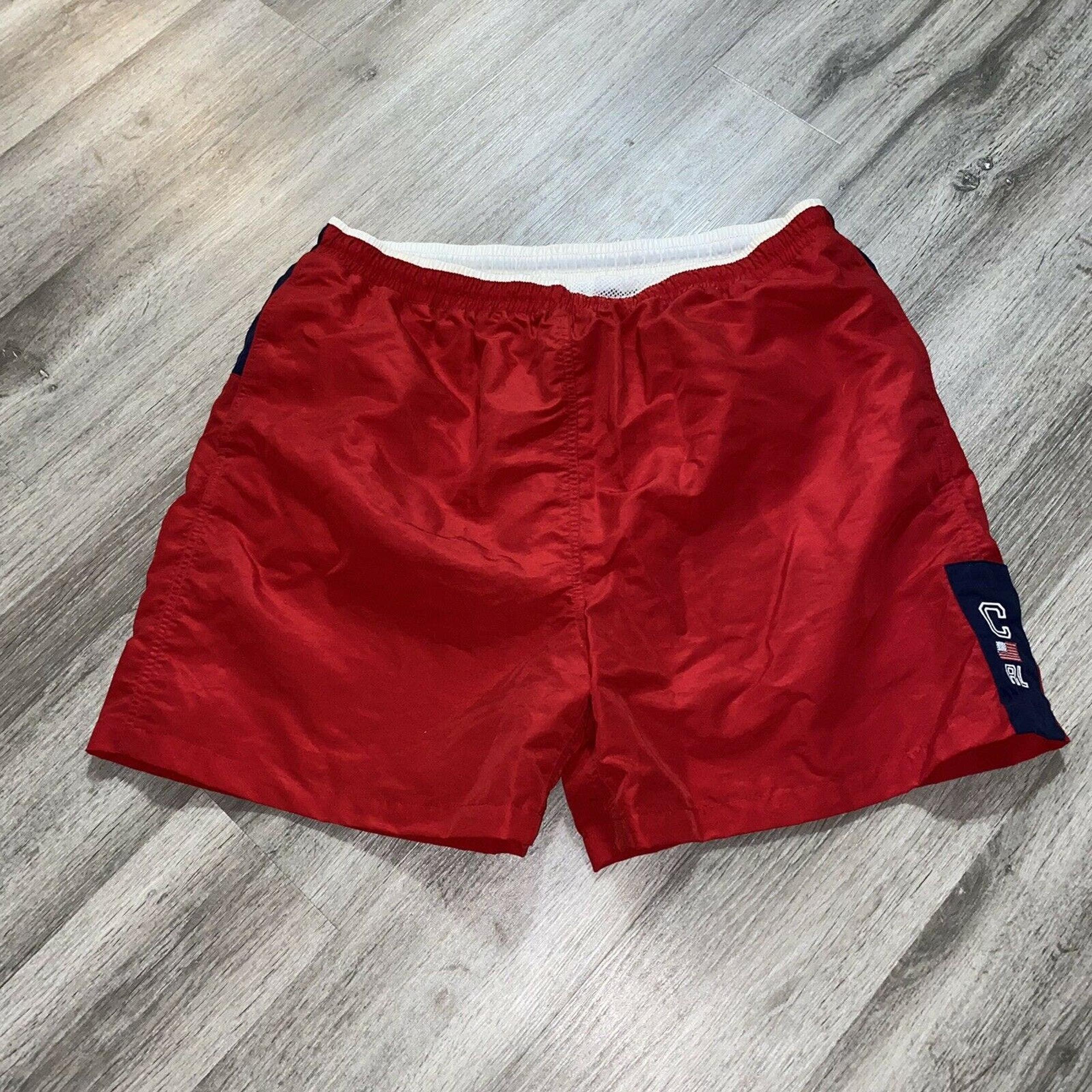 VTG CHAPS Ralph Lauren Swim Trunks Sz XXL Mens Rare