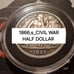 1866 S._ CIVIL WAR SEATED HALF DOLLAR,