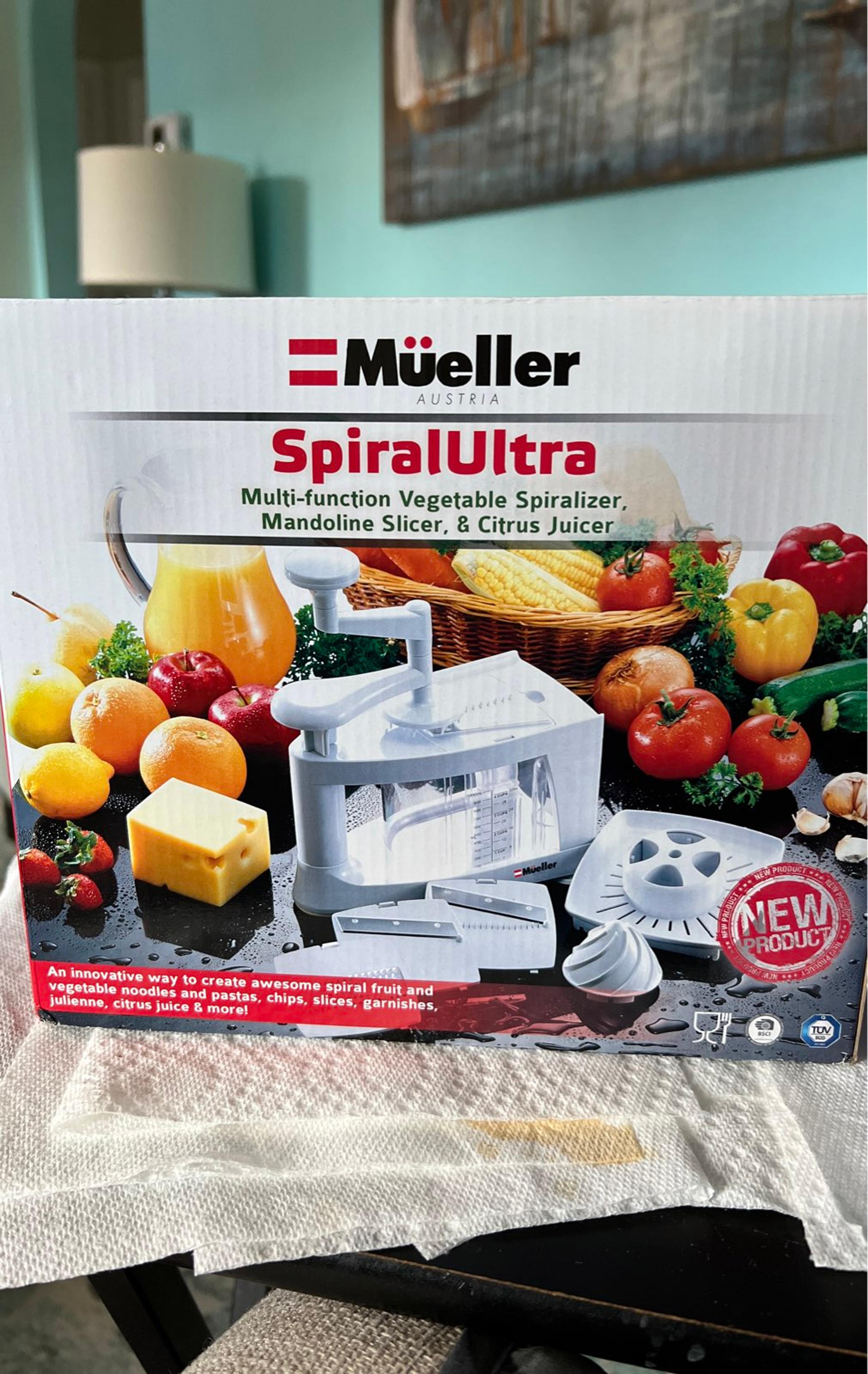 Mueller SpiralUltra Multi-function Vegitable Spiralizer