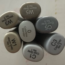 copic sketch markers lot of 7