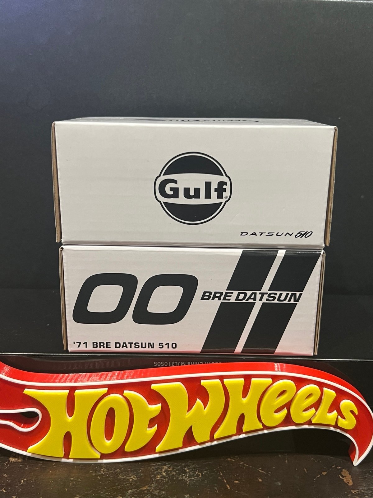 SHIPS TODAY Hot Wheels ‘71 BRE Datsun 510 & Gulf Datsun 510 RLC Exclusives