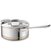 All clad D5 copper core stainless steel stock pan 3qt with lid