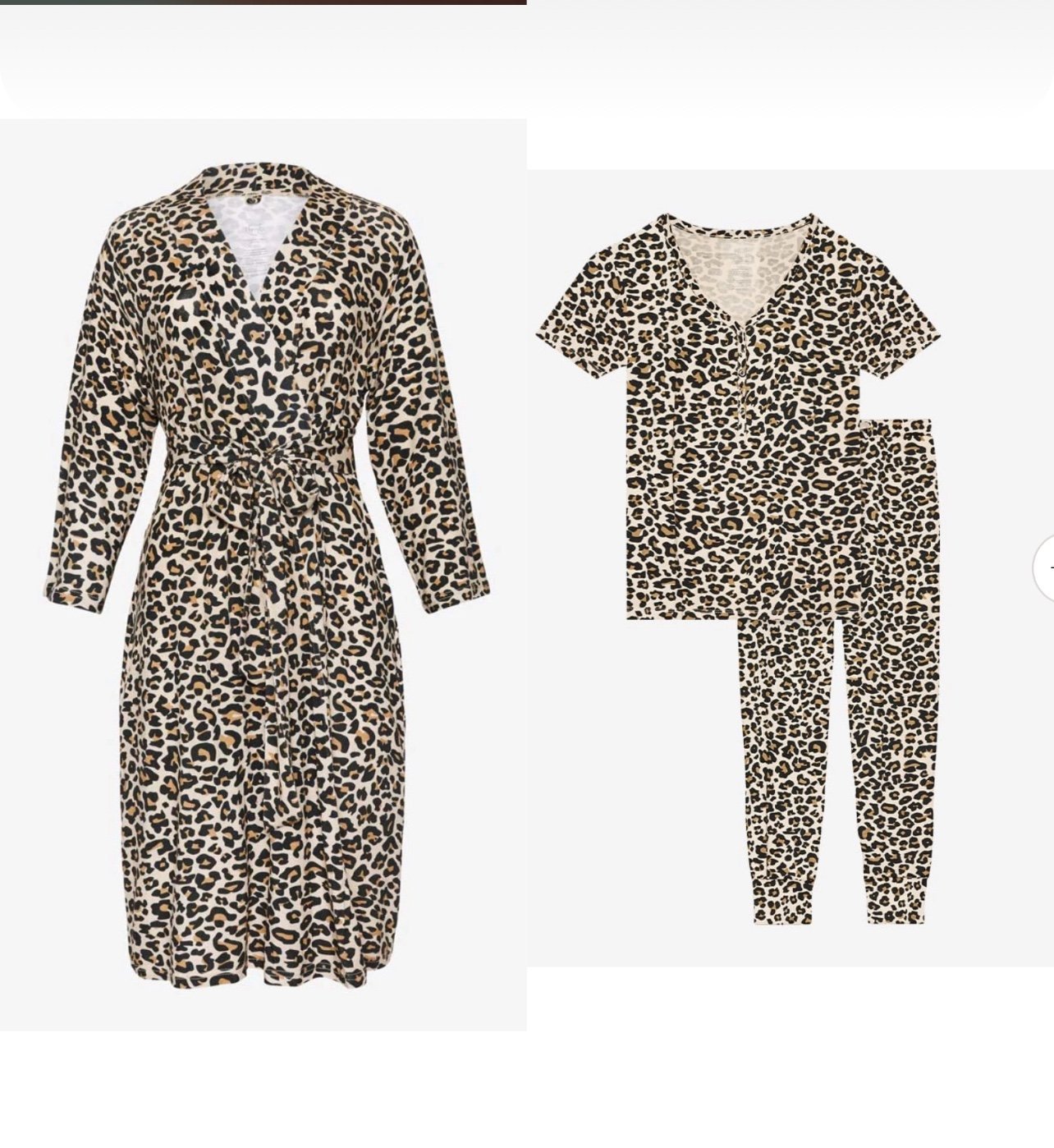 Posh peanut pj and robe set