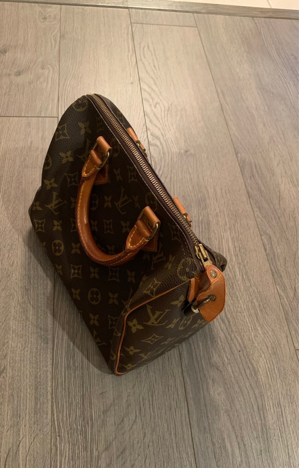 Louis Vuitton Brown Speedy 25 bag