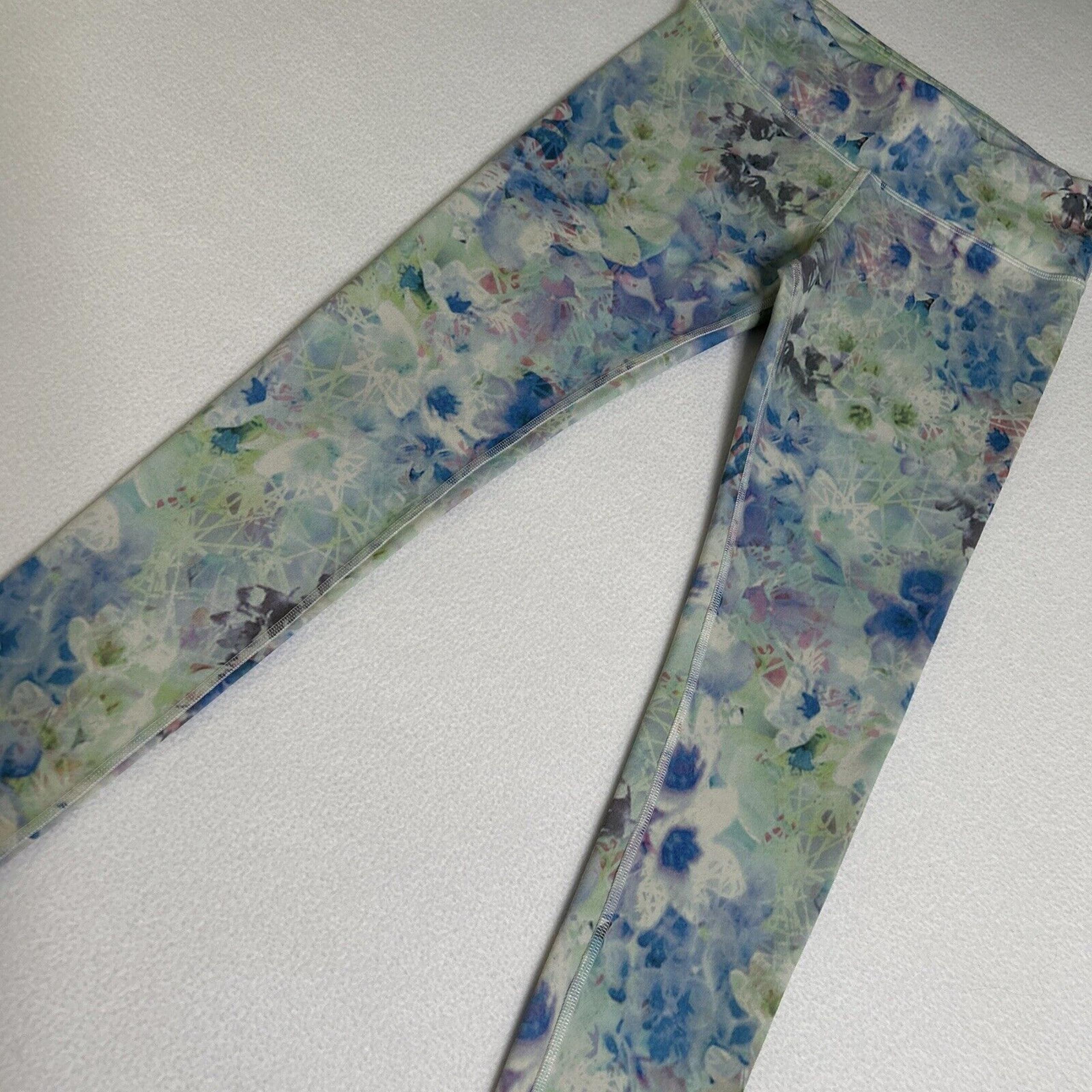 Alo Yoga Women's Size M Airbrush Legging Floral Multicolor