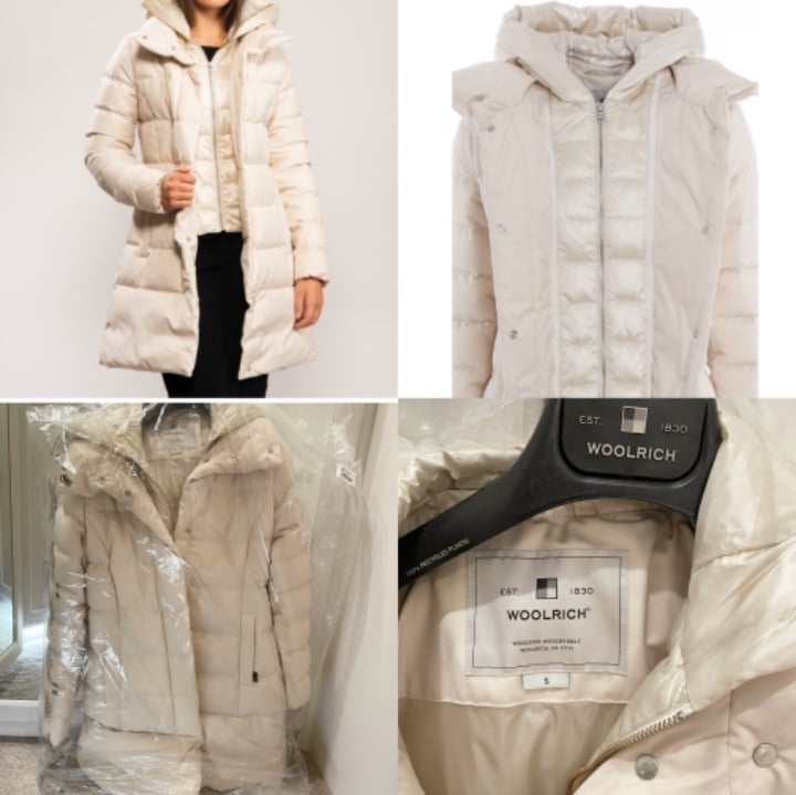 NWT Woolrich Luxe Puffy prescott，small