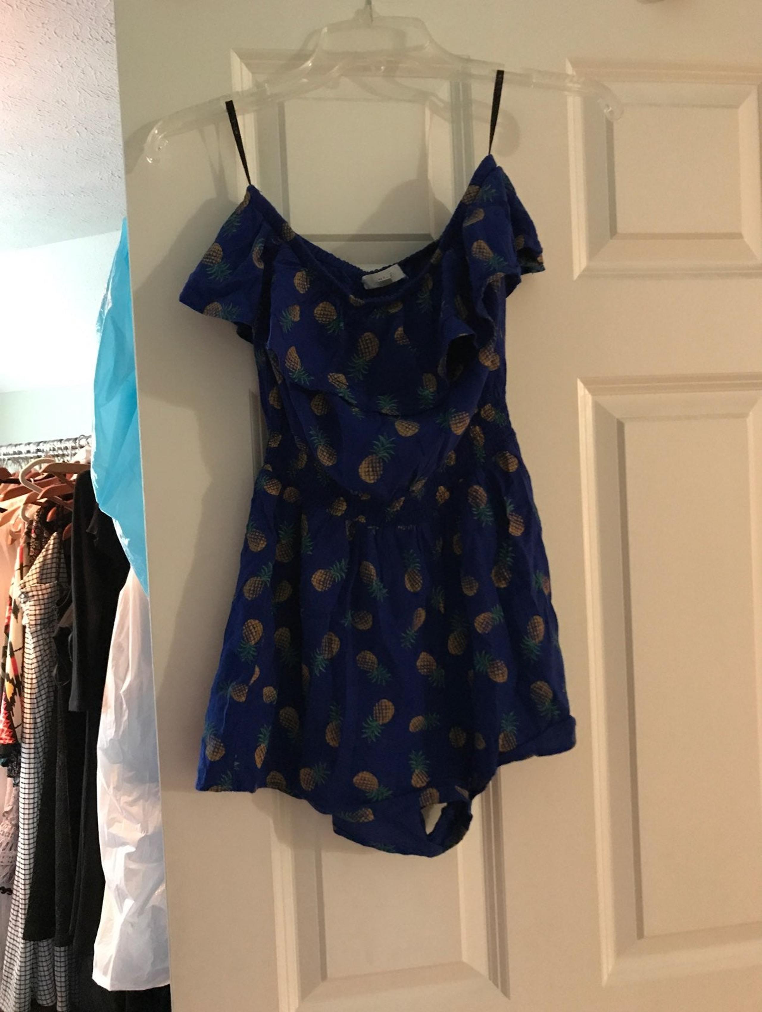 Mine Junior Pineapple Romper Sz Medium
