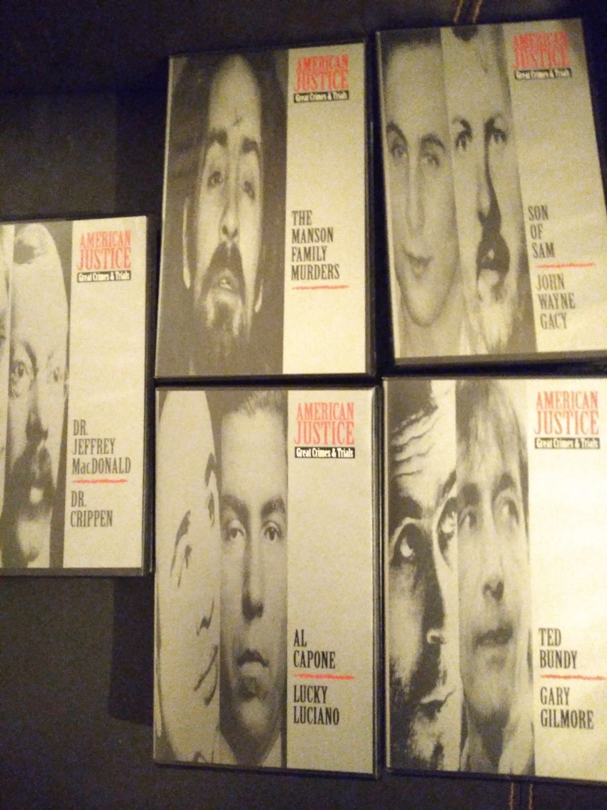 Serial Killers 5 VHS Set / VHS