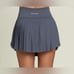 Gold Hinge Navy Tiered Pleated Tennis Skirt Size S