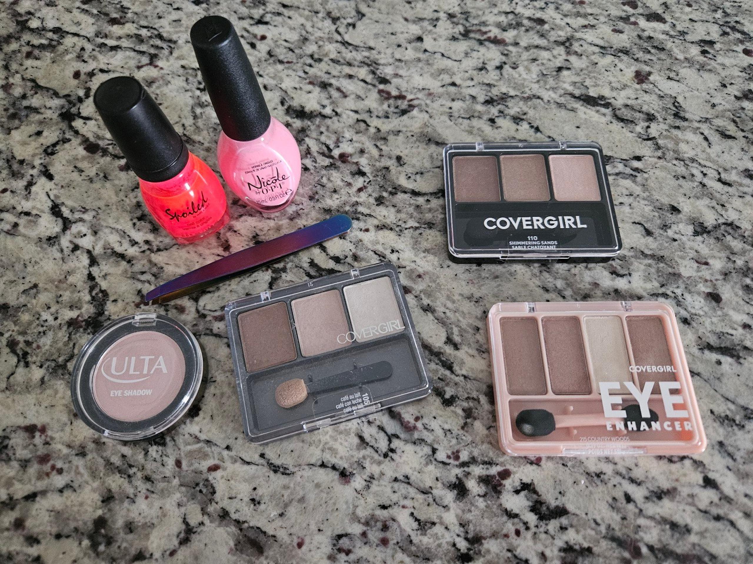 Eyeshadows and Nail Polish
