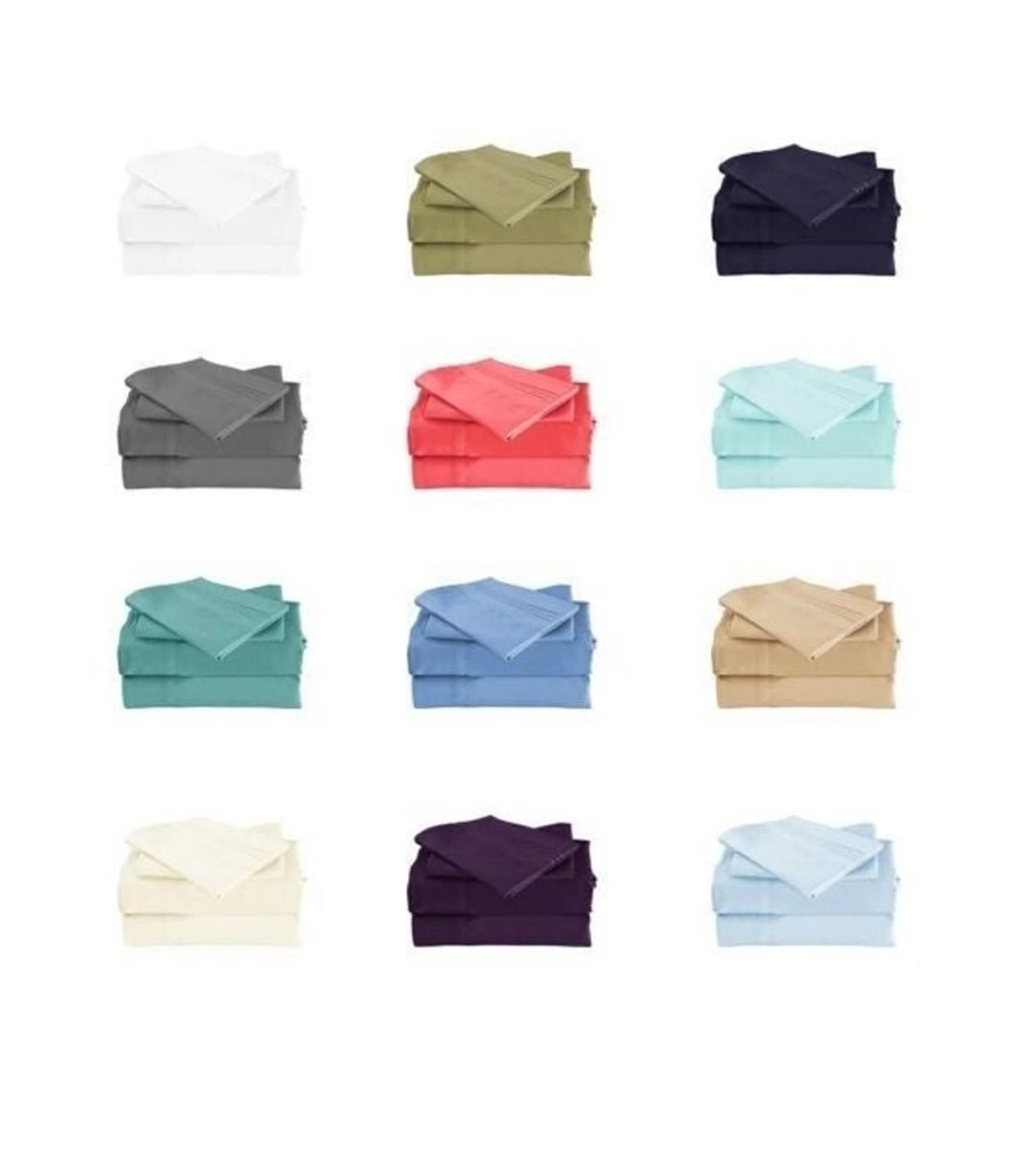 2 PACK Cool Bamboo Luxury King Sheet Set