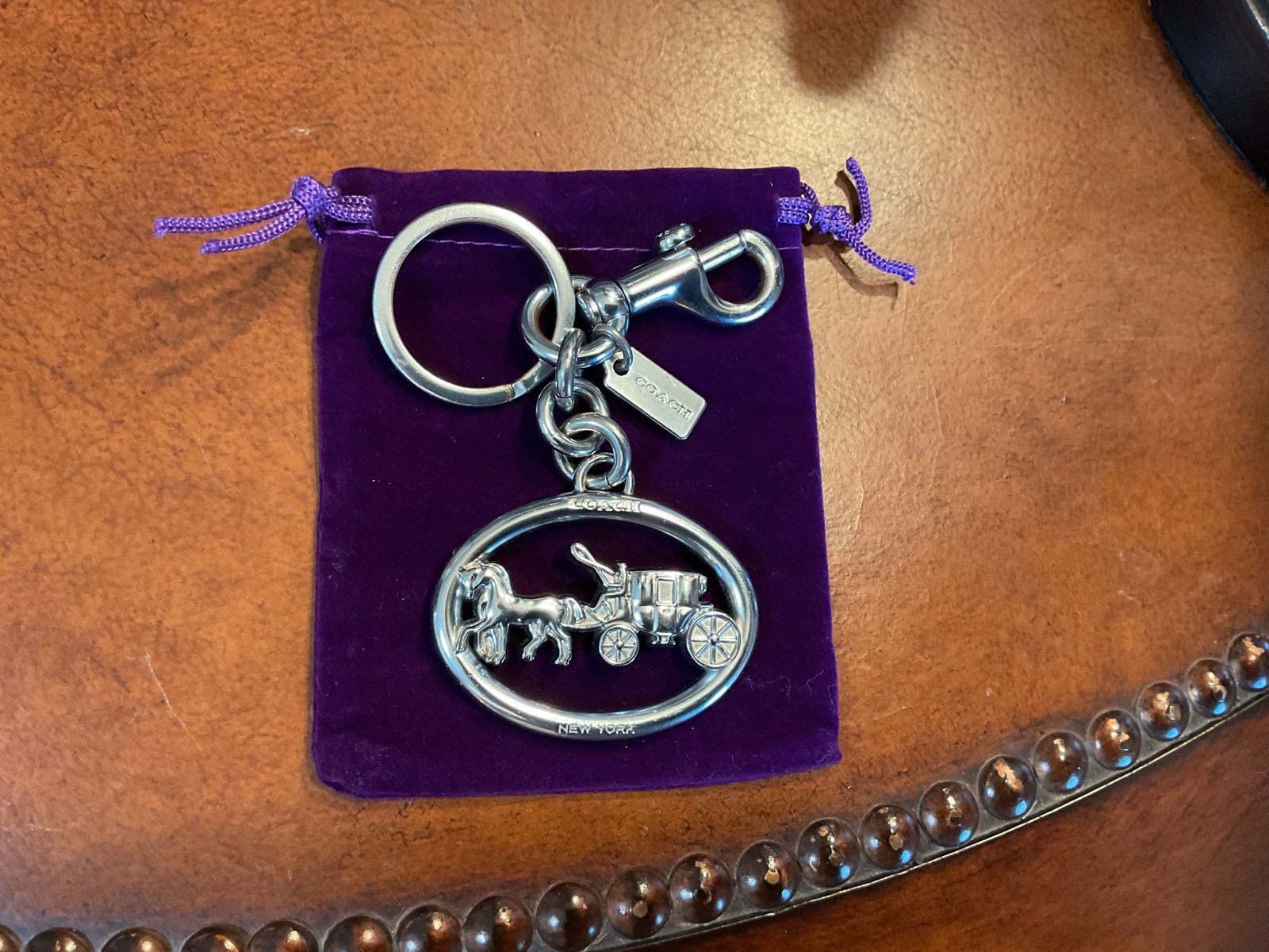 Coach Large Keychain/charm
