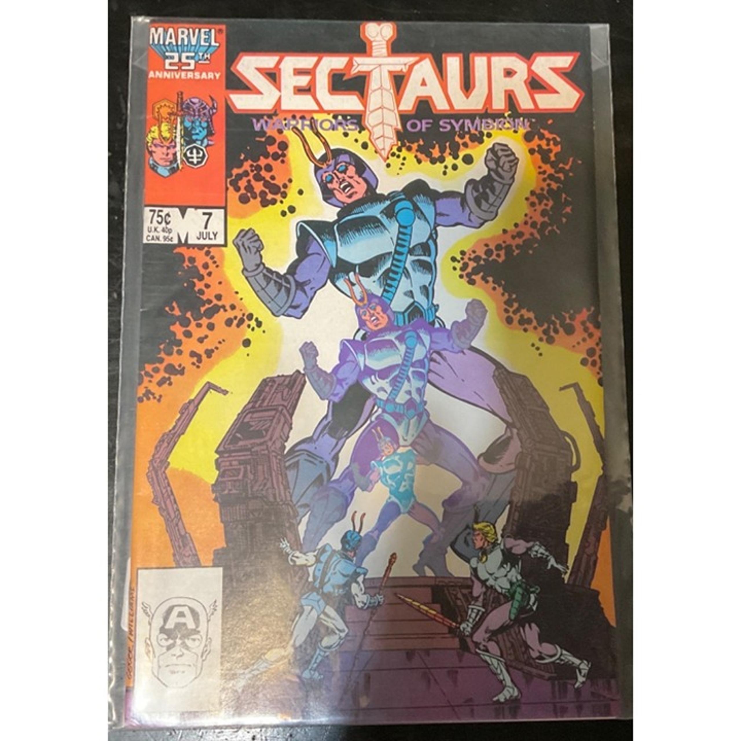 Sectaurs Warriors of Simbion #7 July Marvel 1985 Vintage Comics