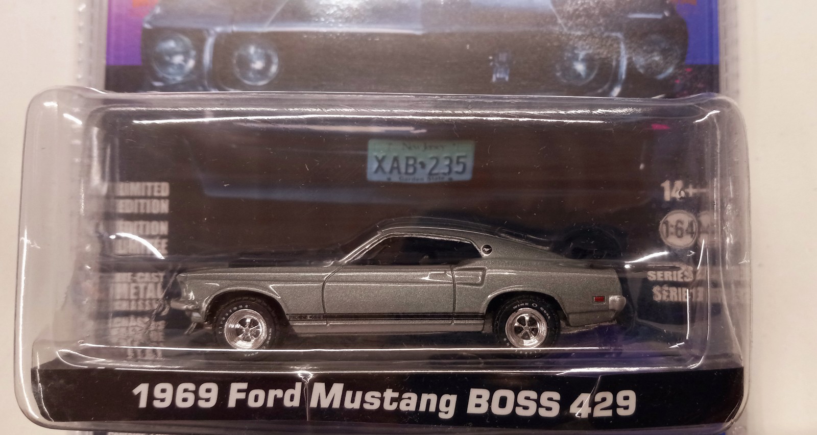 GreenLight 1969 Ford Mustang Boss 429 John Wick Hollywood Series GreenLight 1969 Ford Mustang Boss 429 John Wick Hollywood Series