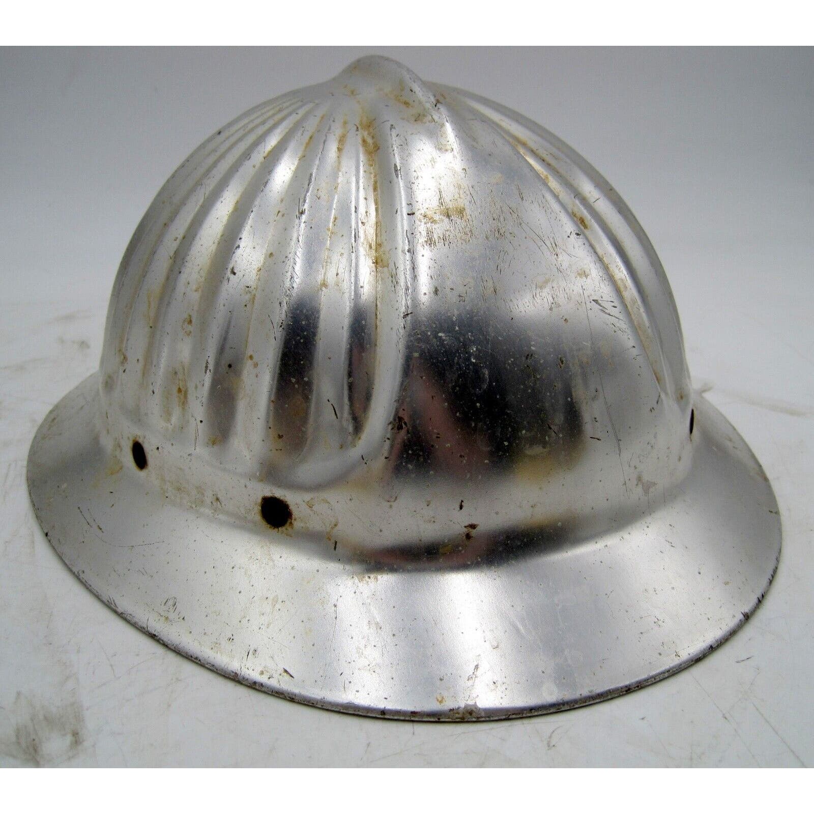 Vintage American Optical Aluminum Hard Hat