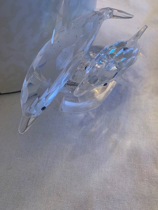 Swarovski dolphins