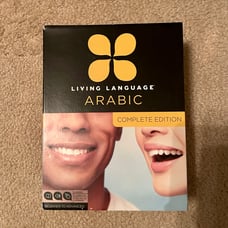 Used Living Language Arabic Learning Complete Edition 4 Books & 9 Audio CDs