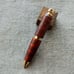 Handmade rotating ballpoint pen snakewood pendant high-end ultra-rare