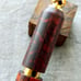 Handmade rotating ballpoint pen snakewood pendant high-end ultra-rare