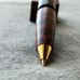 Handmade rotating ballpoint pen snakewood pendant high-end ultra-rare