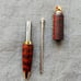 Handmade rotating ballpoint pen snakewood pendant high-end ultra-rare