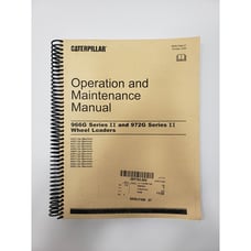CAT Caterpillar Operation & Maintenance Manual 966G Series II & 972G Series II