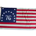 Vintage 1976 Bennington Bicentennial American Flag. 34 x 57 Large Flag.
