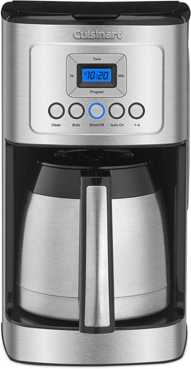 Cuisinart DCC-3400P1 12-Cup Programmable Coffeemaker with Thermal Carafe, Stainl