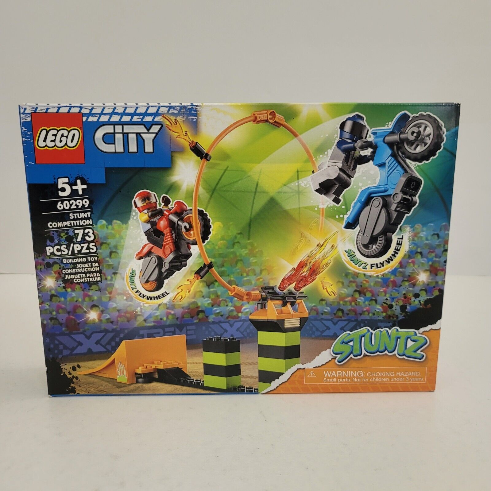 LEGO City 60299 Stunt Competition Building Set 73 Pcs New!