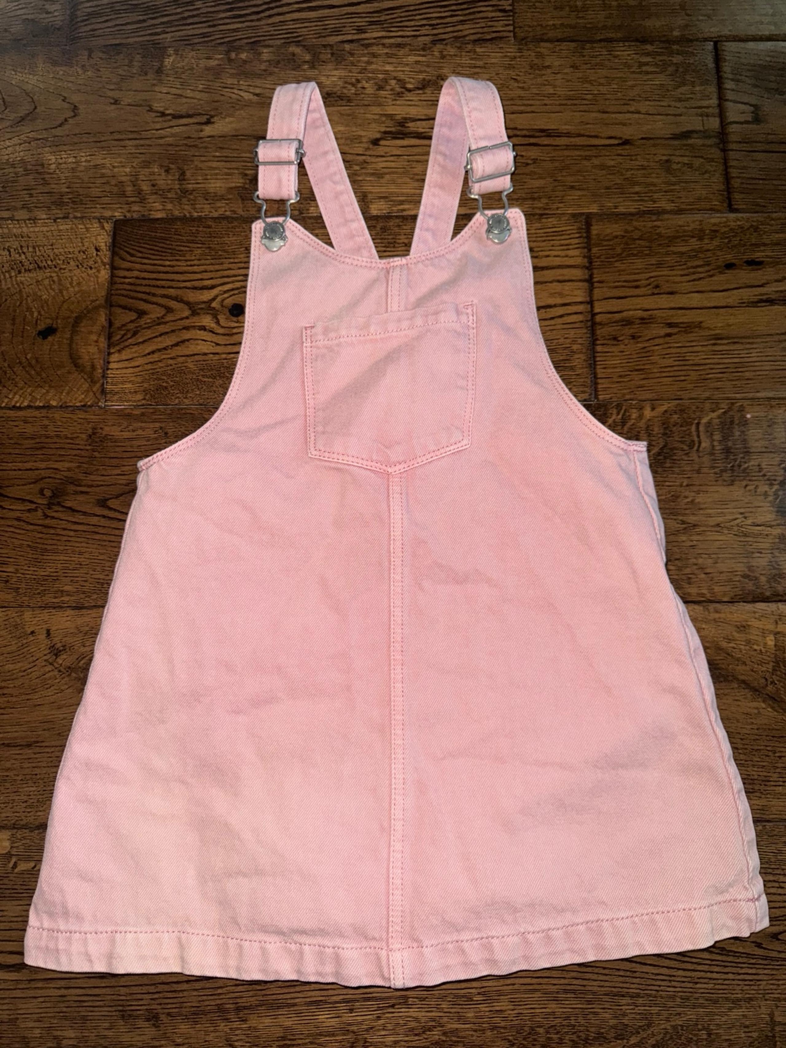 Zara Pink Overall Dress Size 4-5 Year