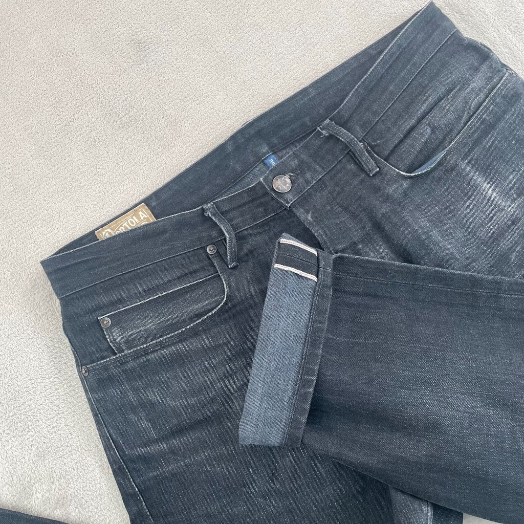 Freenote Cloth Portola Japanese Selvedge Denim Jeans Men 36x32 Classic Taper Fit